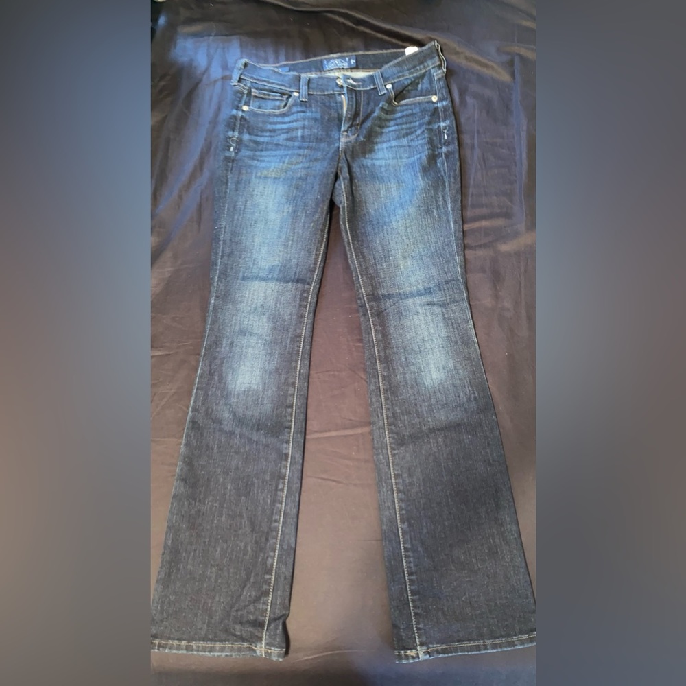 Dark Blue Lucky Brand Size 2/26 Boot Cut Jeans